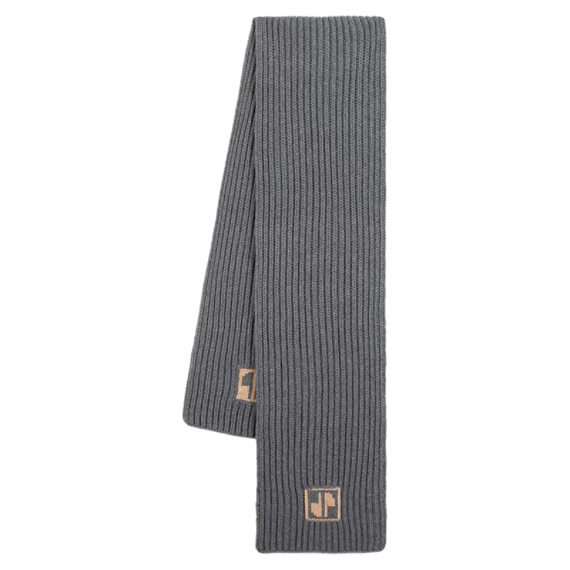 Jp Scarf - PATOU - Wool - Grey