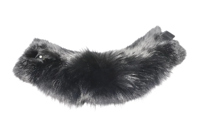 Gucci Scarf in Black Fox Fur