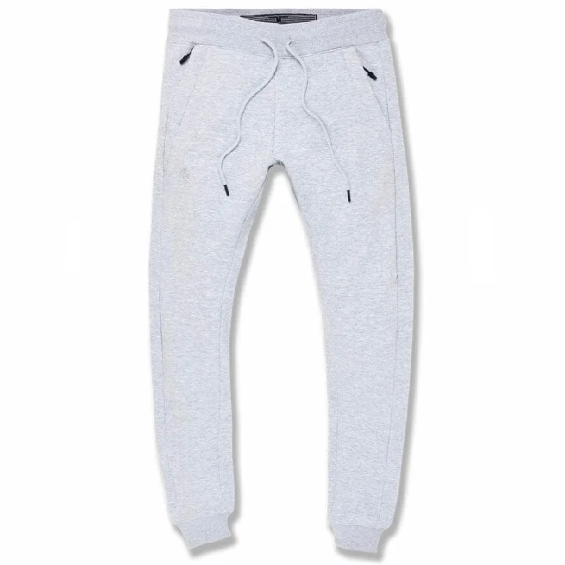 Jordan Craig Uptown Jogger Sweatpants (Heather Grey) 8620