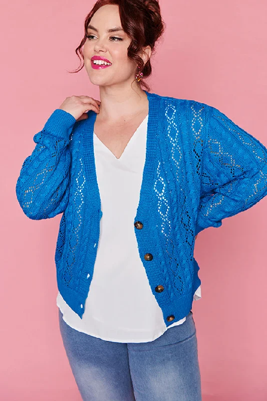 Yvonne Cobalt Cardi