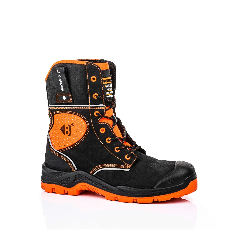 Buckbootz BVIZ6 High Leg S7S Hi Vis Lightweight Buckler Safety Boots