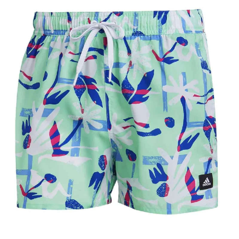 adidas - Men's Seasonal Floral CLX 3" Swim Shorts (HT2120)