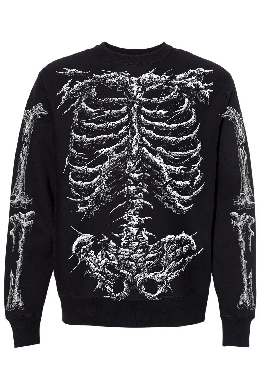 Dead Inside Skeleton Sweatshirt