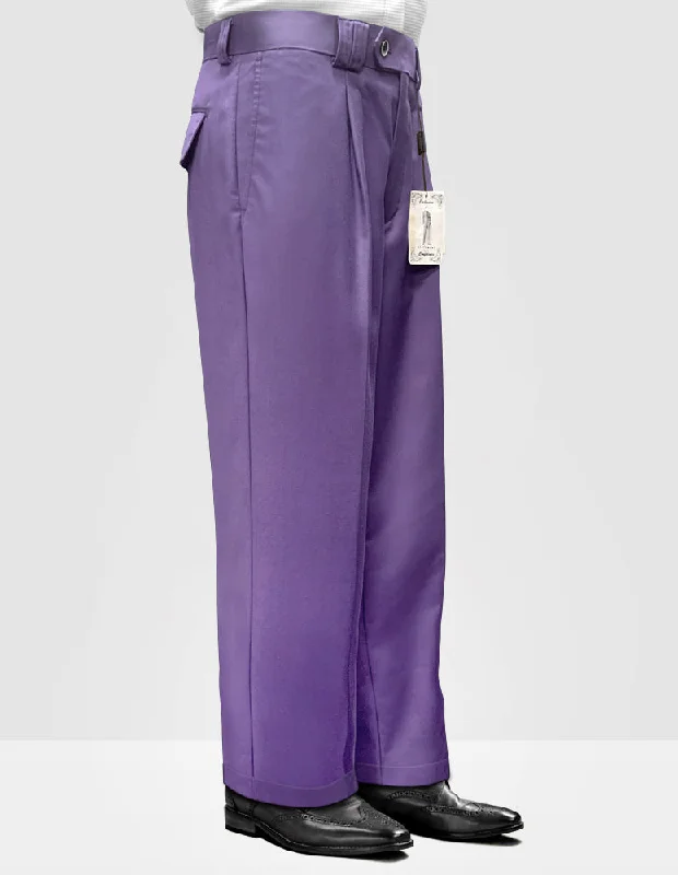 LAVENDER WIDE LEG DRESS PANTS