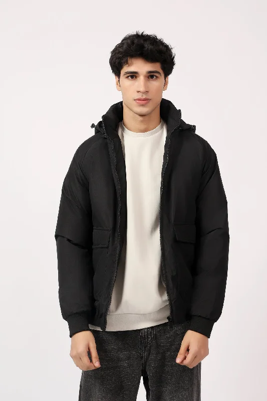 POLYESTER HOODIE JACKET