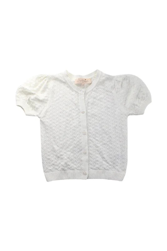 Tutu Du Monde Button-Up Cardigan (Size 6-7Y)