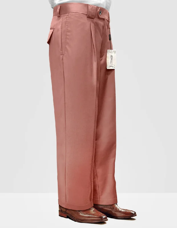 MAUVE WIDE LEG DRESS PANTS