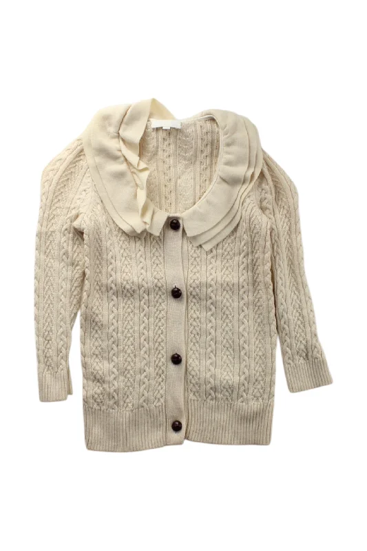 Nicholas & Bears Ruffled Collar Cardigan 12-18M