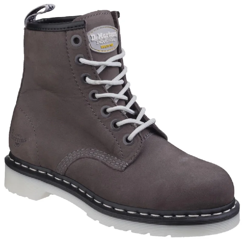 Dr Martens Maple Classic Steel-Toe Work Boots Womens