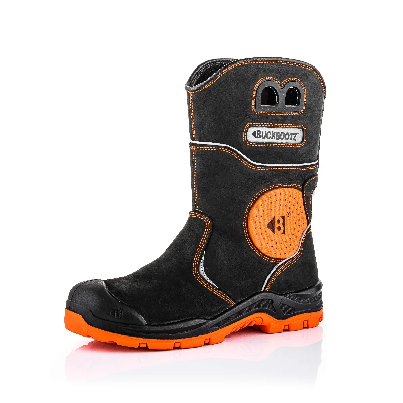 Buckbootz BVIZ5 Composite Toe Cap Hi-Vis Buckler Safety Rigger Boots