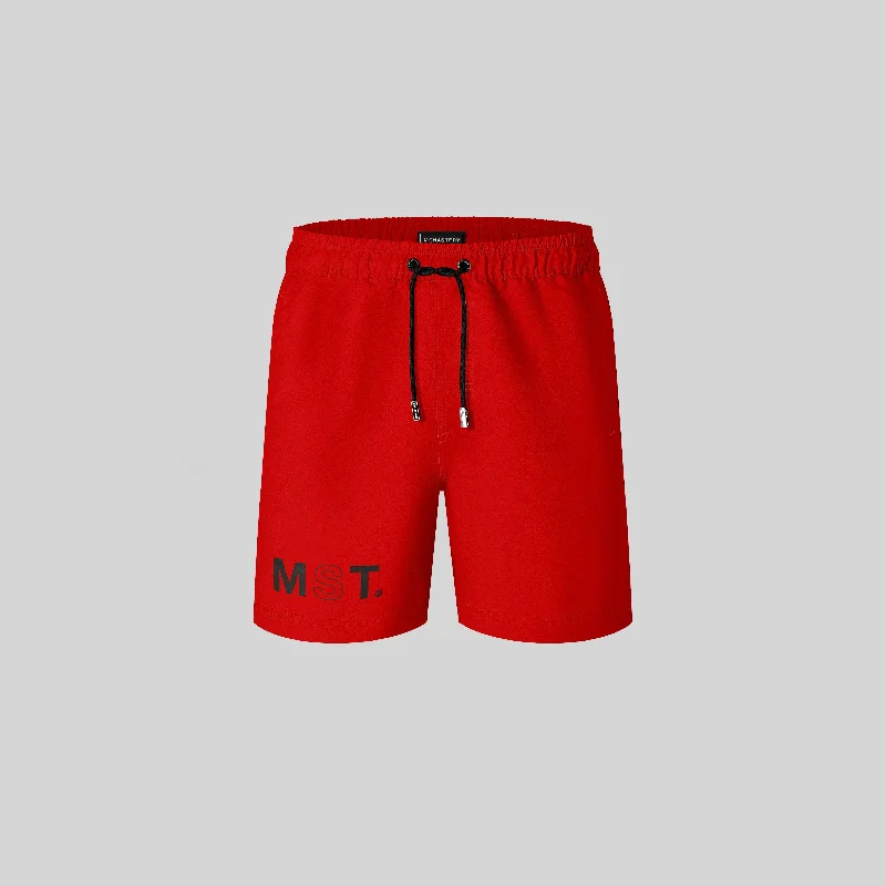 JERGES RED SWIM SHORT