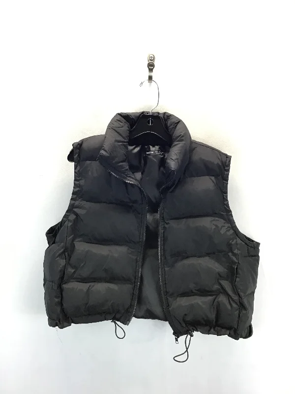 Vest Puffer & Quilted By Shein In Black, Size: Xl