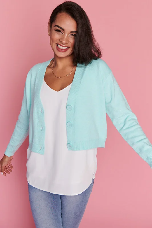 Norma Mint Cardi