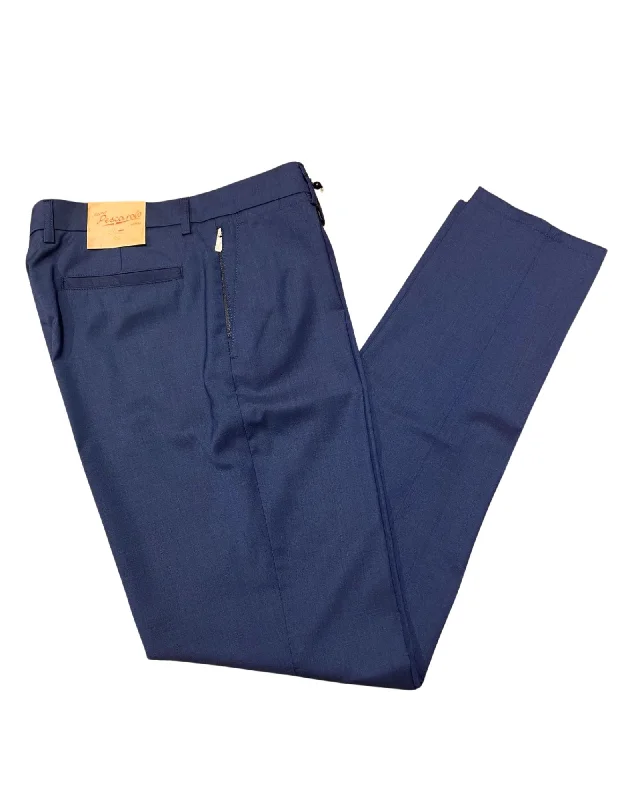 Wool Tropical Trouser | Navy