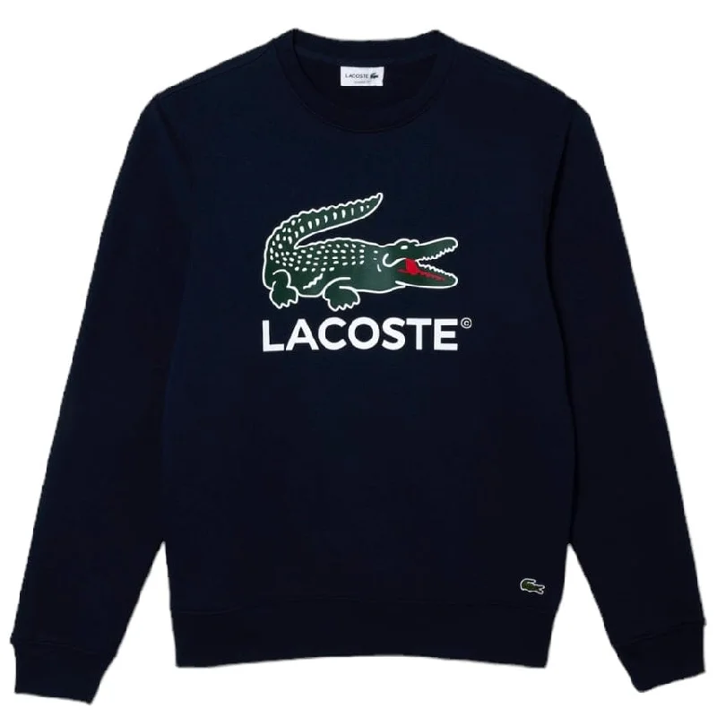 Lacoste Classic Fit Fleece Sweatshirt (Navy Blue) SH1281-51