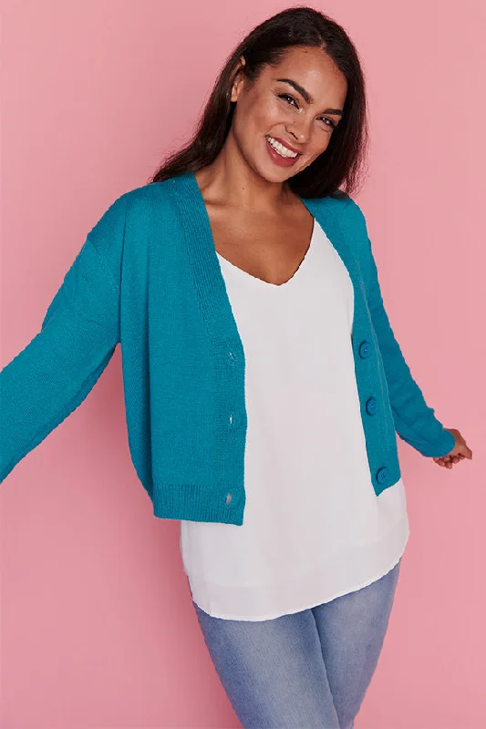 Norma Ocean Green Cardi