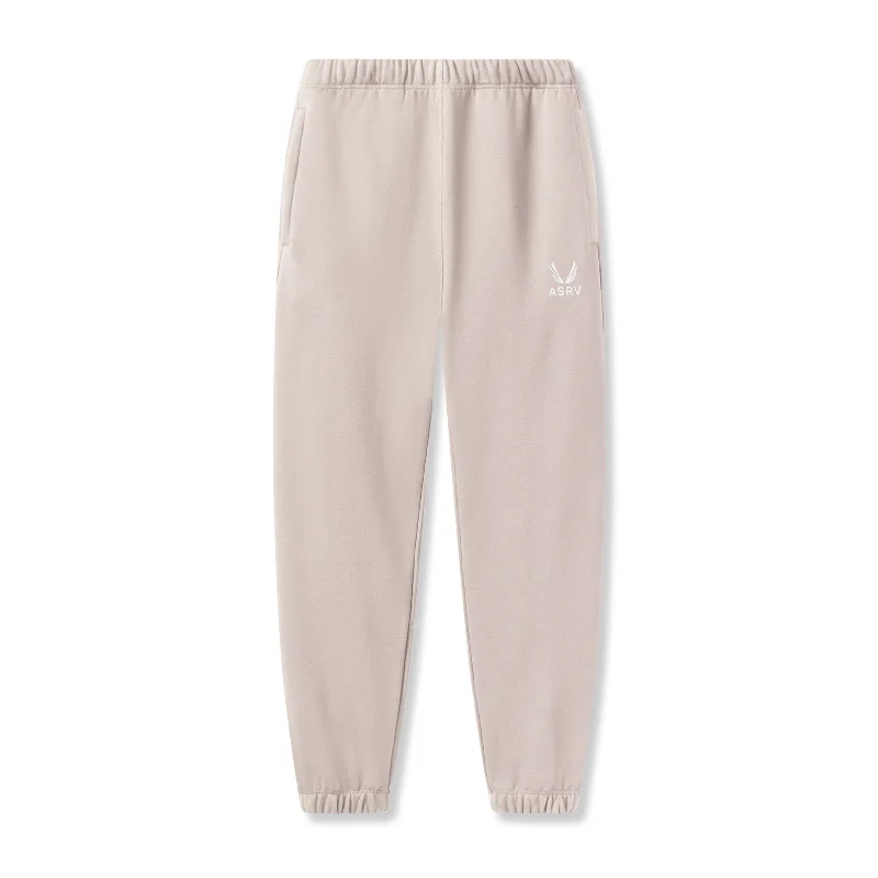 0655. Tech-Terry™ Oversized Sweats - Chai "Emblem"