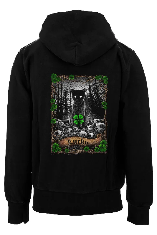 Lucky Cat Tarot Hoodie [Zipper or Pullover]