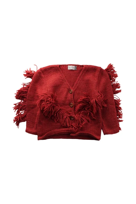 Kalinka Fringed Cardigan 3-4T