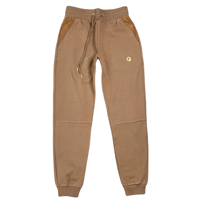 Cookies Prohibition Fleece Sweatpant (Camel) 1554B5329