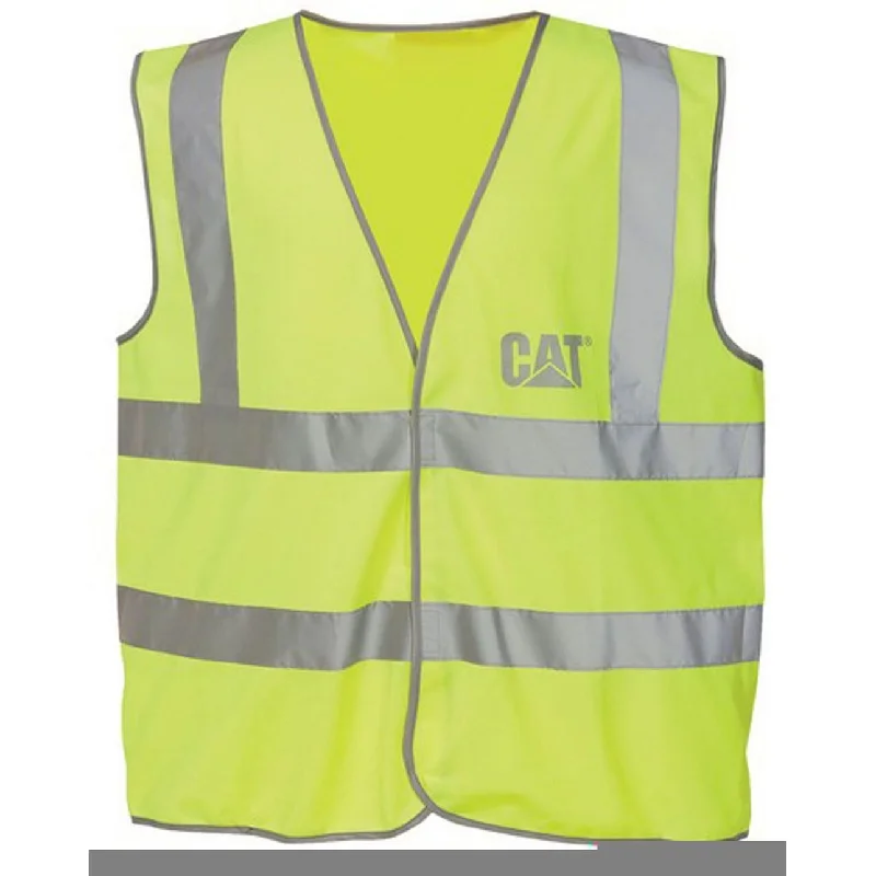 Caterpillar Printed Hi-Vis Vest Mens