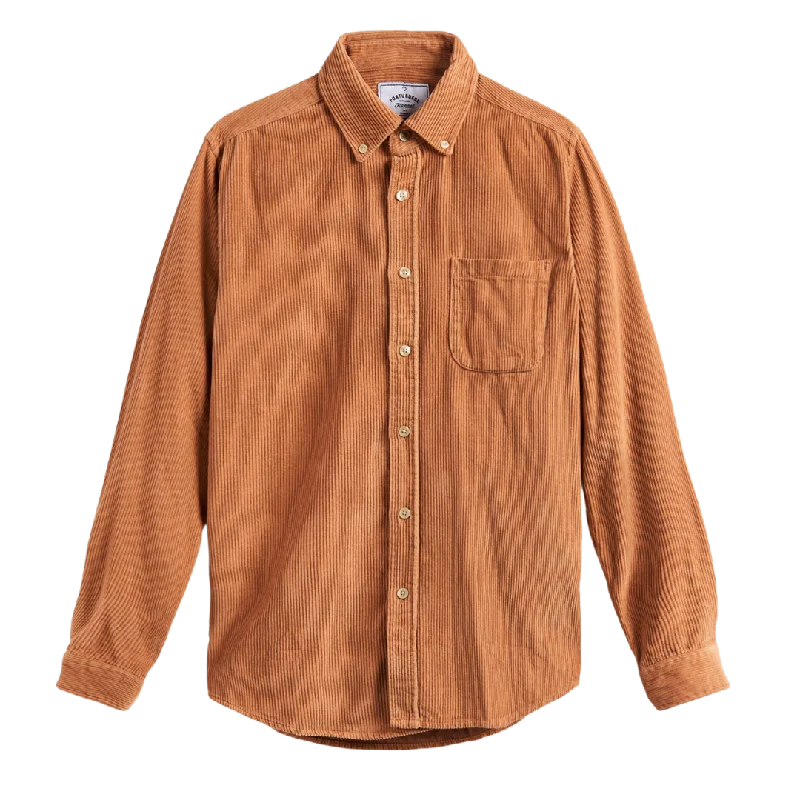 Lobo Corduroy Shirt - Terracotta