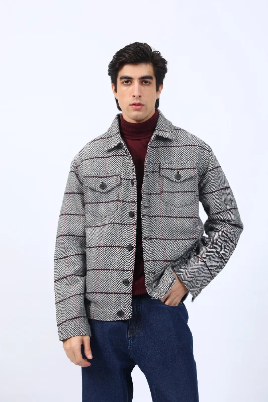 WOOL BLEND JACKET