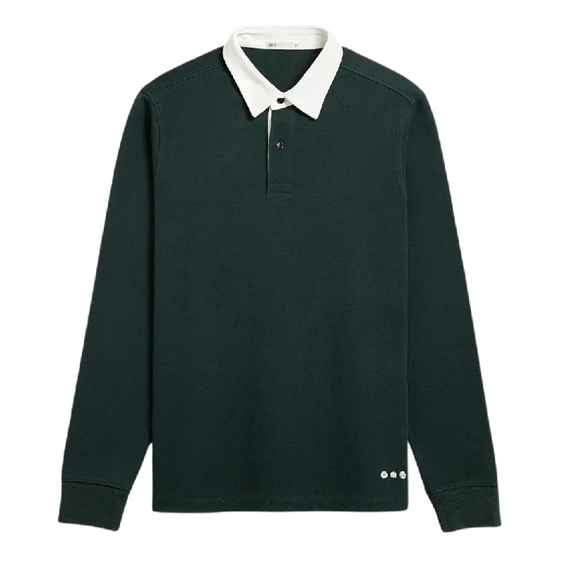 Lind Pique Rugby - Dark Green