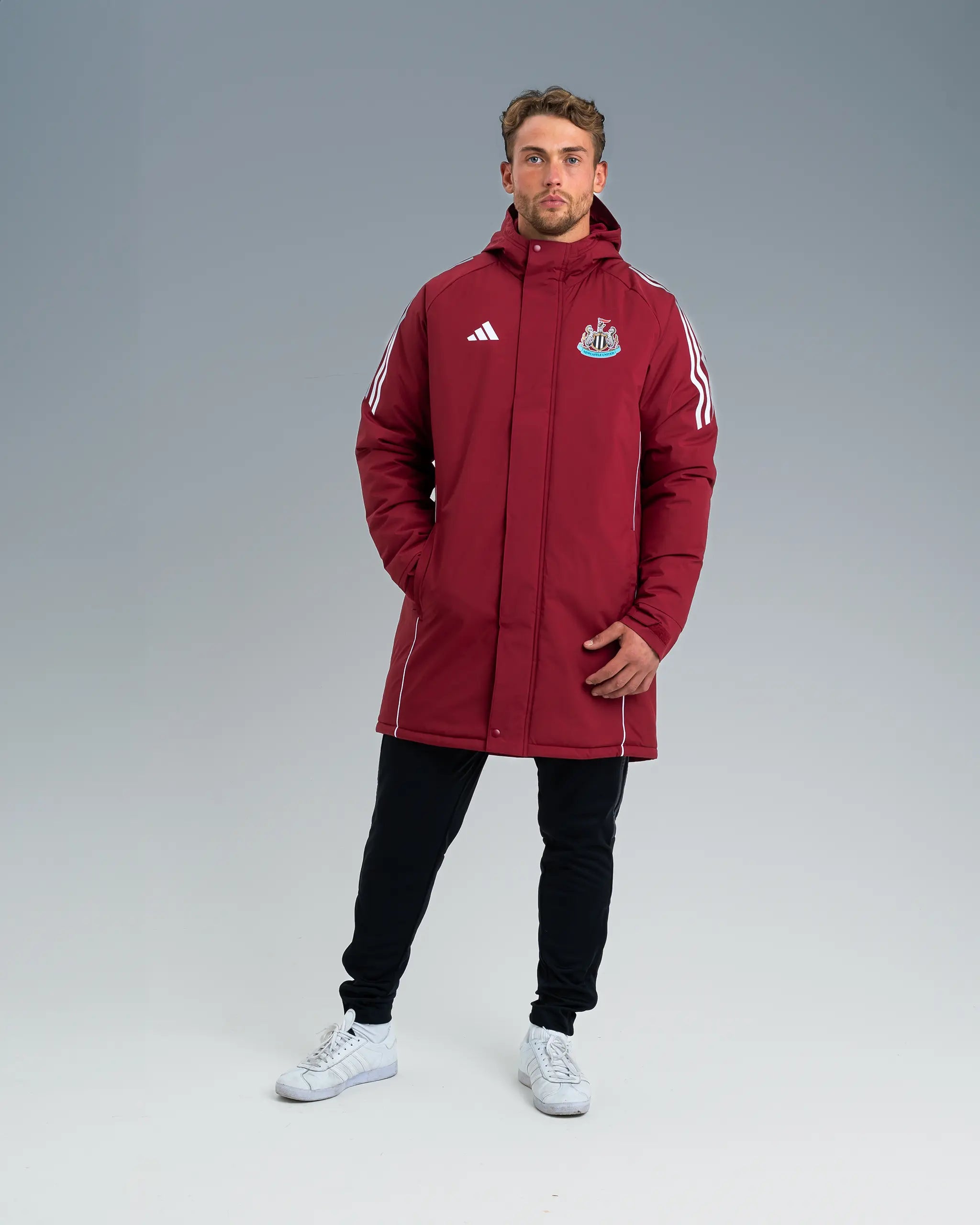 Newcastle United adidas 24/25 Players' Stadium Parka